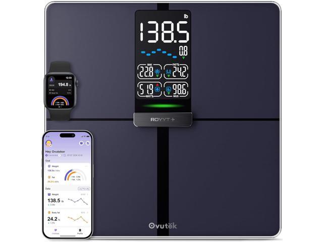 Ovutek Professional Smart Scale for Body Weight, BMI, Body Fat, Muscle Mass, Highly Accurate Body Composition Weighing Machine, Bathroom Digital.