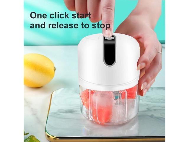 SOEWIOU Clearance Ice Crusher Electric Ice Shaver, Small Ice Crusher, Shaved Ice Machine for Home, Portable, Suitable for Home, Fast Food...