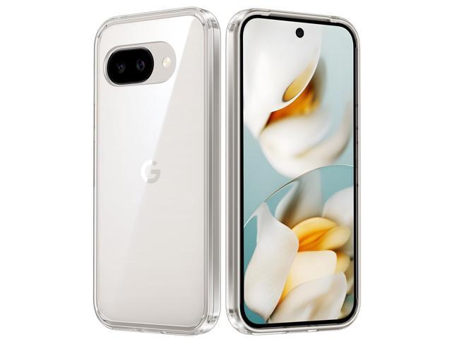 SOEWIOU for Google Pixel 9a Case: Military Grade Drop Protection Anti Yellowing Cell Phone Cover - Rugged Shockproof Protective Bumper Transparent...