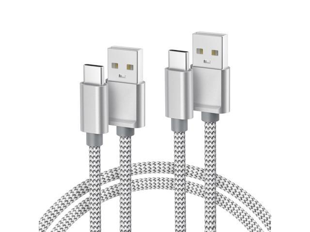 SOEWIOU for iPhone 17 16 Pro Max Charger Cord,USB to USB C Cable 6.6FT/2Pack,Type C Charging Power Cord for Apple 15 iPad 10 Air 4 5,Samsung Galaxy...