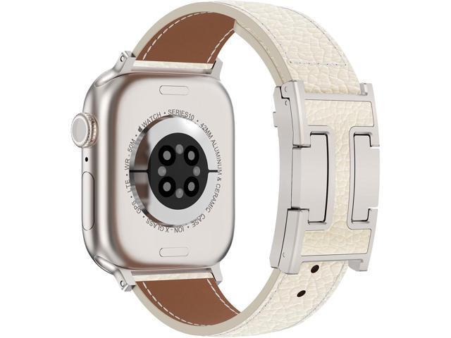 Leather Magnetic Watch Band Compatible with Apple Watch Bands for Women