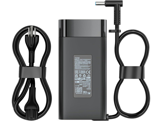 150W 19.5V 7.7A Laptop Charger fit for HP ZBook 15 16 17 15u 15v G3 G4 G5 G6 G7 G8 G9 Studio x360; OMEN 15 17 Pavilion; EliteBook 1050 G1; 135W AC...