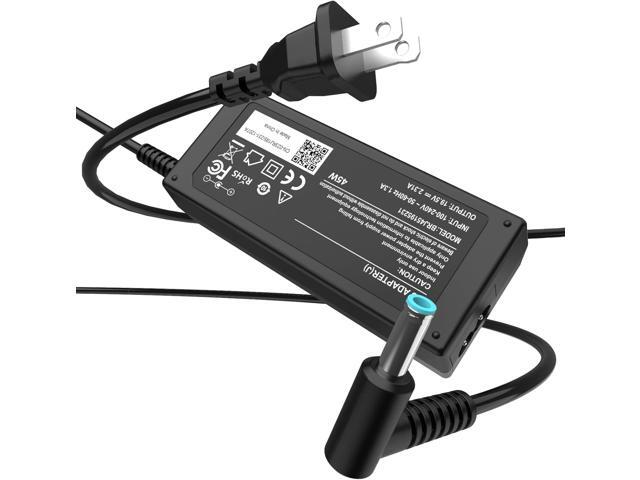 45W Charger Compatible with HP Laptop Charger - 19.5V 2.31A Charger Smart Blue Tip Compatible with HP Stream 11 13 14, Pavilion x360 11 13 15 17,.