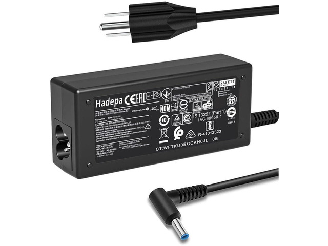 45W 19.5V 2.31A 741727-001 L25296-001/002/003/004 213349-109 TPN-CA14 TPN-LA15 Laptop Charger Compatible with HP Pavilion 15 14 13 11 Notebook...
