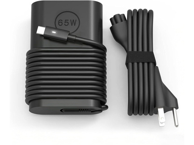 65W USB C Laptop Charger for Dell Latitude 5420 7420 5450 XPS 13 Compatible with Latitude 5520 5320 7320 7400 7440 5400 5550, XPS 9360 9380 9365...