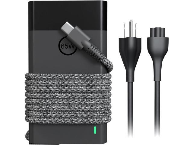 New Slim 65W Laptop Charger Fits for HP Laptop Charger USB C Computer Replacement, Envy x360/Elitebook x360/Spectre x360/Elite...