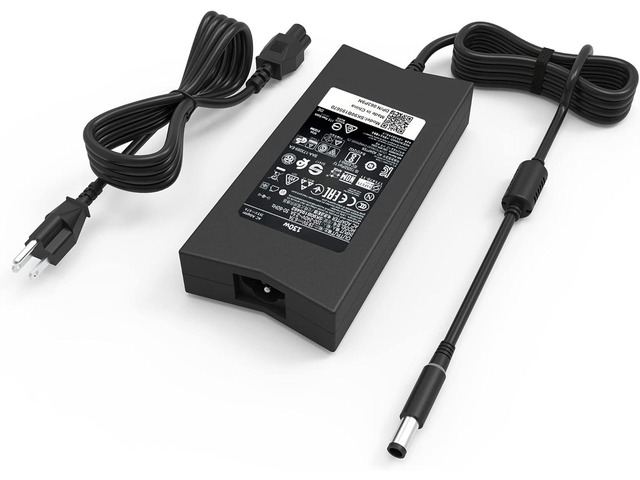 BULL-TECH Replacement for Dell 130W 7.4mm Tip AC Adapter Charger PA-4E LA130PM121 DA130PE1-00 JU012 CM161 Inspiron 15 7000 7559 G3 G5 Charger d6000...