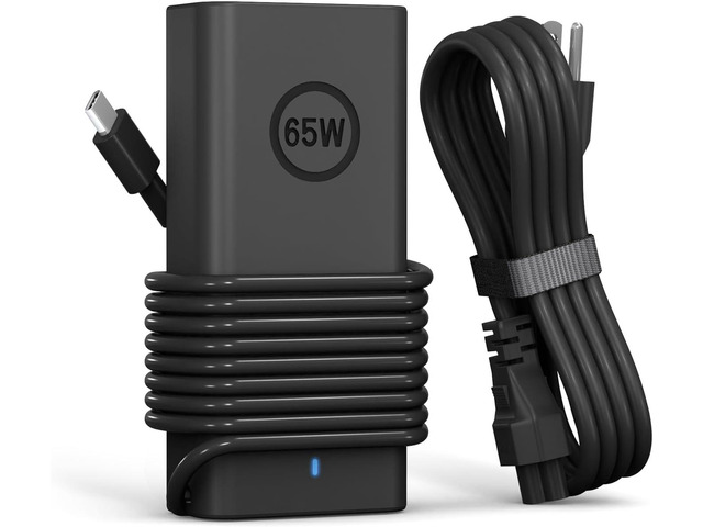65W Laptop Fast Charger USB C Compatible with Dell Latitude Charger 5320 5520 5530 Latitude Charger 7200 7320 7330 2-in-1,Inspiron 15 16,...