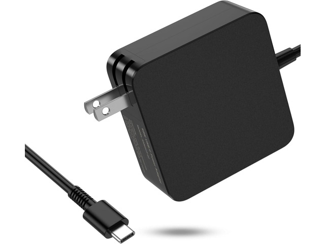 65W USB C Laptop Charger Compatible with ACEMAGIC AX15 AX16PRO KAIGERR AX15 RX16 AX16PRO TX16PRO AOC AX15 AX16PRO Type C AC Adapter Power Supply Cord