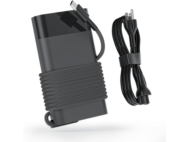 New 65W USB Type-C Slim Charger Fit for HP Spectre;Envy X2;Chromebook X360 11 12 13 14;Elitebook X360;Pavilion 11 13 14 15 17;Elite x2 ProBook...