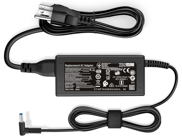 45W Charger Compatible with HP Notebook 15 HP Pavilion 14 TPN-LA15 TPN-CA14 r-41013153 L25296-002 L25296-001 L25296-003 741727-001 L25296-011...