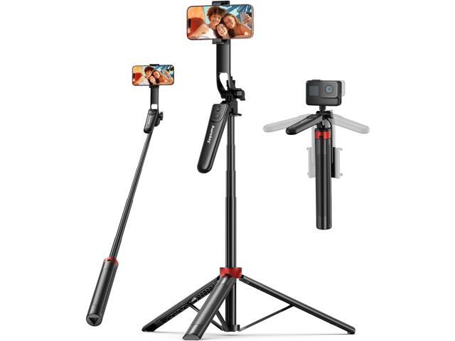 Aureday 72' Phone Tripod and Selfie Stick, Cell Phone Tripod Stand with Wireless Remote & Extendable Phone Mount for...
