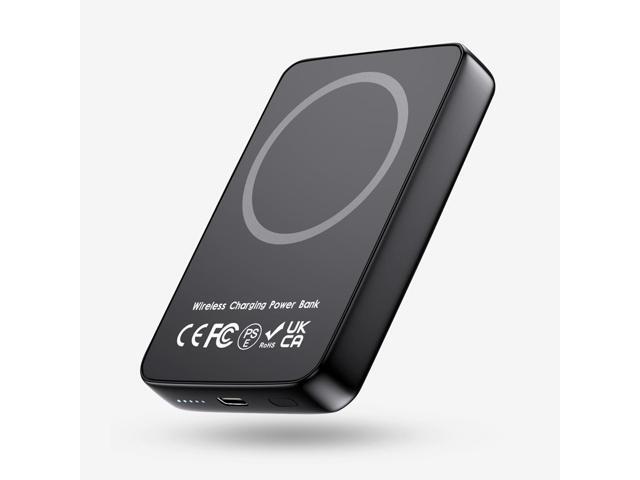 Miady Magnetic Power Bank for iPhone 10000mAh, 15W MagSafe-Compatible Wireless Portable Charger, 22.5W USB-C Charging Battery Pack for iPhone...