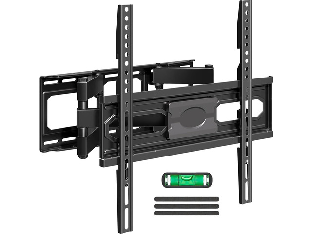 EconoMe TV Wall Mount for Most 32-65 inch Flat Screen/LED/4K TVs, TV Mount with Swivel and Tilt Articulating Dual Arms, Full Motion Wall Mount up...