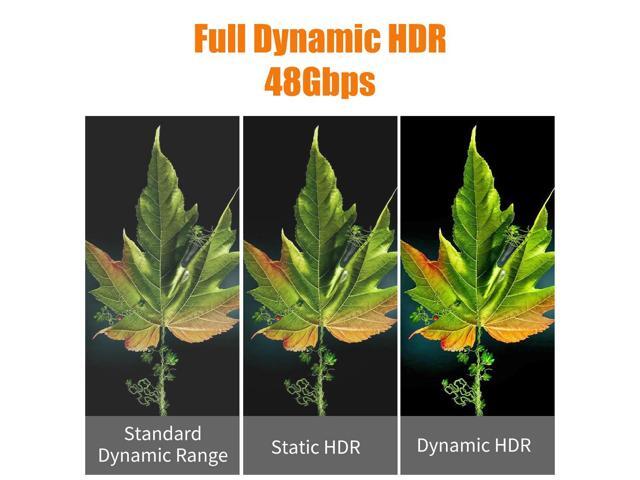 8K Fiber HDMI Cable 50ft, Fiber Optic HDMI 2.1 Cable 8K@60Hz,4K@120Hz 48Gbps, Dynamic HDR, eARC Compatible with RTX 3080/3090 Xbox Series X PS5...