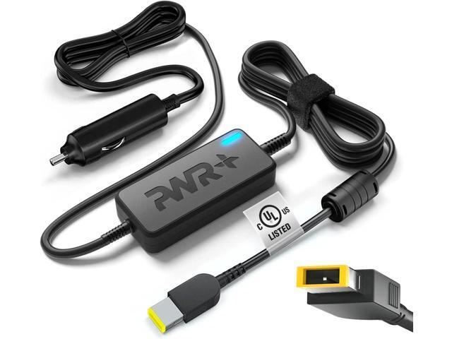 CAR Charger for Lenovo Laptop 45W 65W 90W 0B47481: T440 T450 T460 T470 ThinkPad X1 Carbon Yoga 2 Pro 11 13 14 Edge 15 Flex 3 G50 G70 Z50 X240 X250...