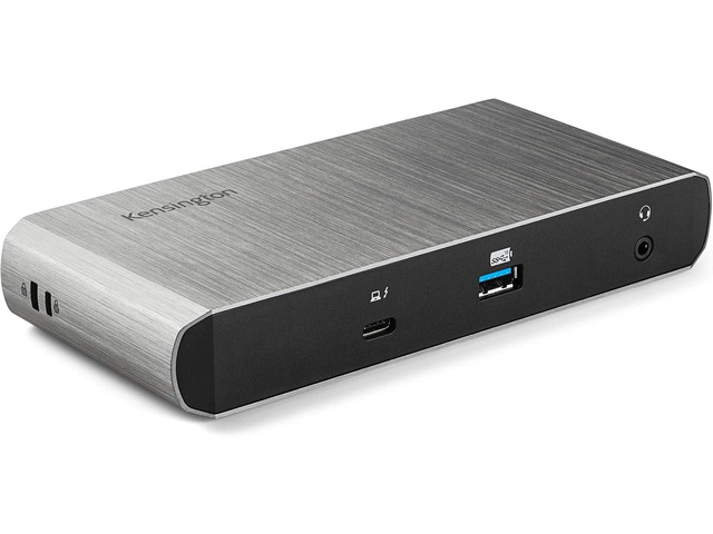 Kensington SD5500T Thunderbolt 3 and USB-C Docking Station, Dual 4K DisplayPort, for Macbooks, Windows and Surface, 60W PD (K38130US)