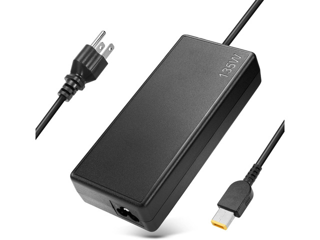 135W Power Adapter Cord Fit for 40AN0135US Lenovo ThinkPad Universal Thunderbolt 4 3 Dock/ThinkPad Hybrid USB-C Dock US 40AF0135US/Thunderbolt 3...