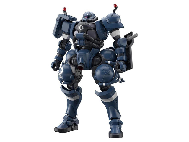 HG Police Zaku 1/144 High Grade Gundam Model Kit (Bandai Gunpla)
