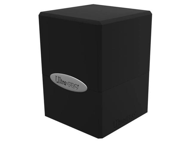 Ultra Pro Deck Box: Satin Cube: Jet Black