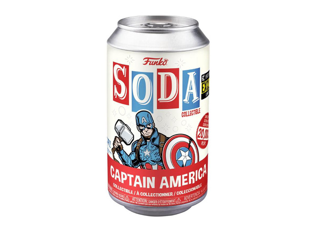 Avengers: Endgame Captain America Vinyl Funko Soda Figure