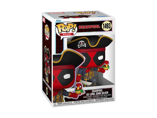 Deadpool Literary Classics Deadpool as Long John Silver Funko Pop! Vinyl Figure Plus #1493