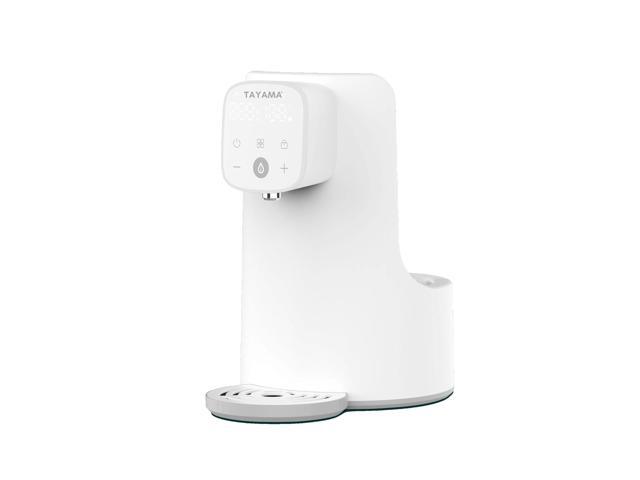 8.5-Cup White Smart Digital Glass Hot Water Dispenser with Removable Jug
