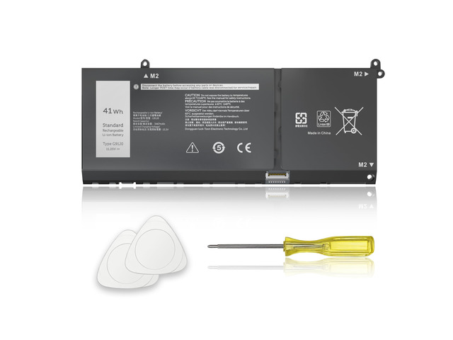 41Wh G91J0 JGCCT N9XX Battery Replacement for Dell Latitude 3520 3420 3320 3330 Inspiron 3510 3511 3515 3525 3530 5310 5410 5418 5510 5515 5518 14...