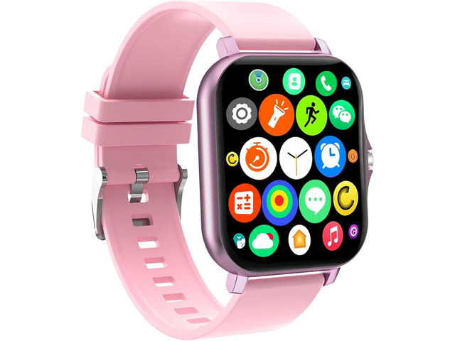 Smart Watch, 1.81' Upgraded Full Touchscreen Smart Watch for Android iPhones with Bluetooth Call, Sleep Tracker, Multiple Sports Fitness Tracker...