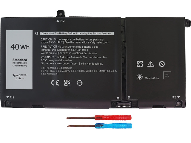 JK6Y6 Battery 40Wh, Replacement Dell Inspiron 5400 Laptop Battery for Dell Inspiron 5400 5401 5402 5406 5508 5409 5509 7405 7300 7306 7500 7506...