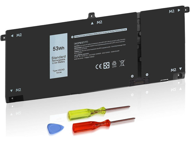 H5CKD Laptop Battery for Dell inspiron 7300 7306 7405 7500 2-in-1 7506 5501 5502 5300 5301 5400 5401 5402 5406 5408 5508 5409 5509 Latitude 3410...