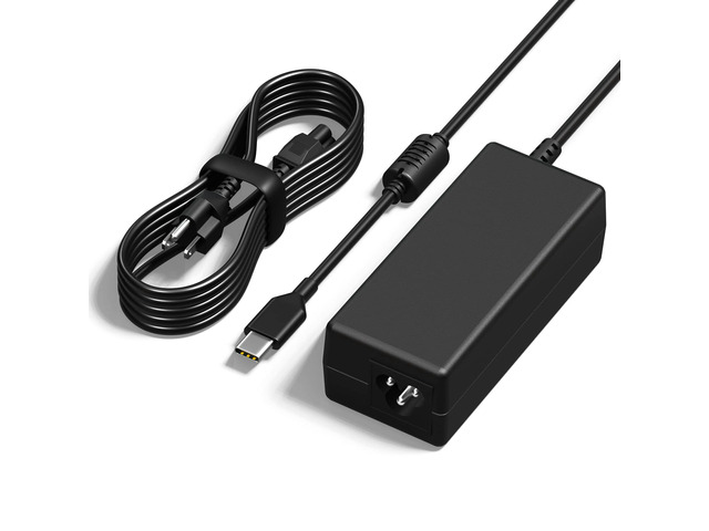 65W 45W USB-C Laptop Charger Type C Computer Fast Charger Power Adapter,Compatible with Lenovo,Dell,Acer,Asus,Google Chromebook Thinkpad Yoga...