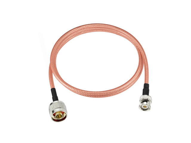 N to BNC Cable 3ft RG400 BNC Male to N Male Coax Cable 50 Ohm Low Loss Extension Cable for Spectrum Analyzer Antenna, Ham Radio, Oscilloscope, RF...