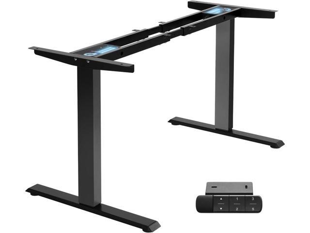 Dual Motor Electric Standing Desk Frame, Height Adjustable Sit Stand Base for Home Office, Fits Table Tops up to 70.8 x 31.5 Inch, 225 lb Capacity...