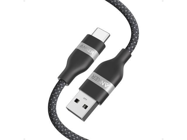 JAYSUING Car Carplay Cable for iPhone 17 16 Pro Max Plus, Upcycled Braided USB A to USB C Car Charger Cord for Samsung Note20 and More (3FT, Black)