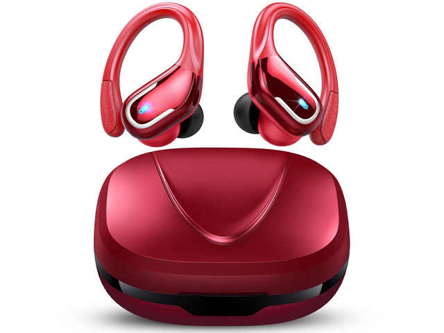 Wireless Earbud, 75Hrs Bluetooth 5.4 Headphones IP7 Waterproof for Sport, Running Wireless Earphones with ENC Noise Canceling Mics, Deep Bass Over...