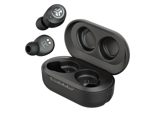 JBuds Air ANC, True Wireless Earbuds, Active Noise Cancelling Bluetooth Earbuds, Black