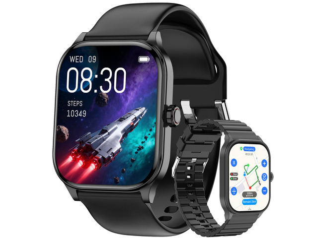 Smart Watch for Women Men, GPS Smartwatches with Heart Rate/SpO2/Sleep/Stress Monitor, 100+ Sports Fitness Watches, IP68 Waterproof Activity...