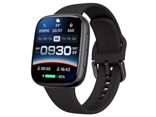 Smart Watch for Women Men Android & iPhone, 1.85' Ultra HD AMOLED Display,10 Day Battery, 3ATM Swimming Waterproof, Answer/Make Calls,...