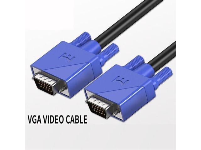 Idealforce VGA Cable 15 Pin Male to Male Monitor Cord High-Speed 1.5m HD 15 Video Graphics Array Wire for PC Laptop Desktop Computer to Monitor...