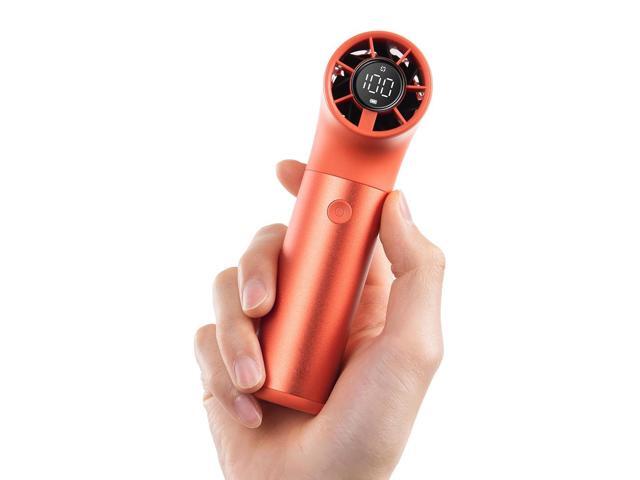Portable Handheld Fan, Powerful Turbo Mini Fan, 19000 RPM High Speed Aero Ultra, 15H Max Cooling Time, 7 Speeds Aluminum Case, Pocket Rechargeable...