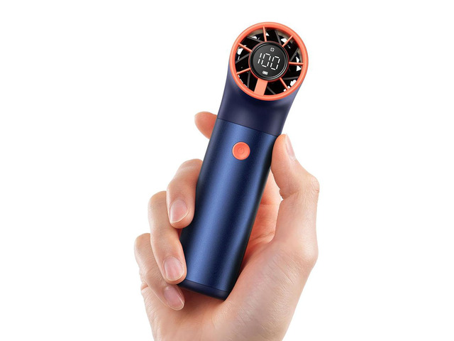 Portable Handheld Fan, Powerful Turbo Mini Fan, 19000 RPM High Speed Aero Ultra, 15H Max Cooling Time, 7 Speeds Aluminum Case, Pocket Rechargeable...