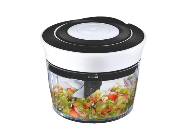 Idealforce Manual Food Processor Vegetable Chopper, Portable Hand Pull String Garlic Mincer Onion Cutter for Veggies, Ginger, Fruits, Nuts, Herbs,...