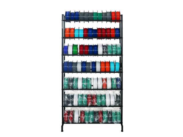 3D Printer Filament Rack, Heavy Duty Storage Shelves for 3d Printing Filaments, 7 Tier Large Capacity Filament Storage for 3D Printing Business