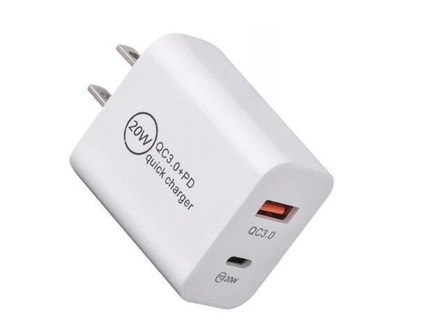 2 PACK For iPhone 14 13 12 11 20W Fast Charger Block USB Type C Wall Power Adapter Lot