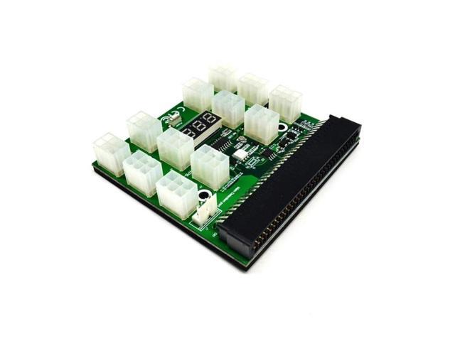 1600W power supply breakout board adapter for GPU 12x6Pin