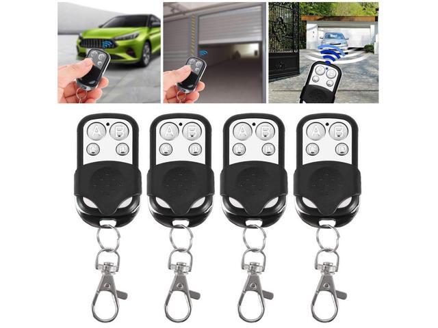 4x Universal Electric Remote Control Key Fob 433MHz For Gate Garage Door