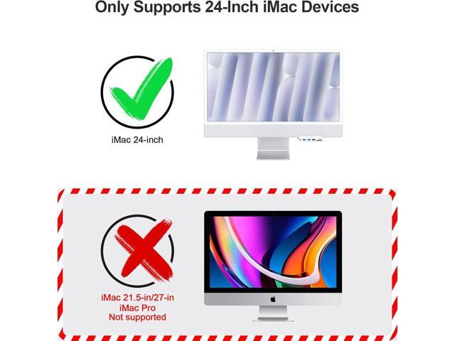 8-in-1 iMac USB Adapter with HDMI 4K@60hz, USB 3.0 5Gbps, SD/TF Card Reader,USB C Dock for iMac 24 inch M1/M3/M4