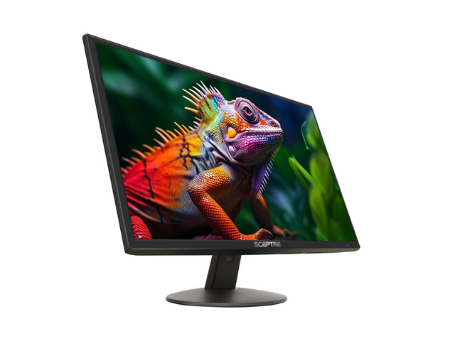 24-inch Prime Monitor Thin 1080p LED Monitor 99% sRGB 2X HDMI VGA Build-in Speakers, Machine Black (E248W-19203R 2025 Series)