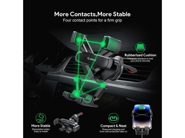 Esoulk Gravity Car Air Vent Universal Phone Holder Mount